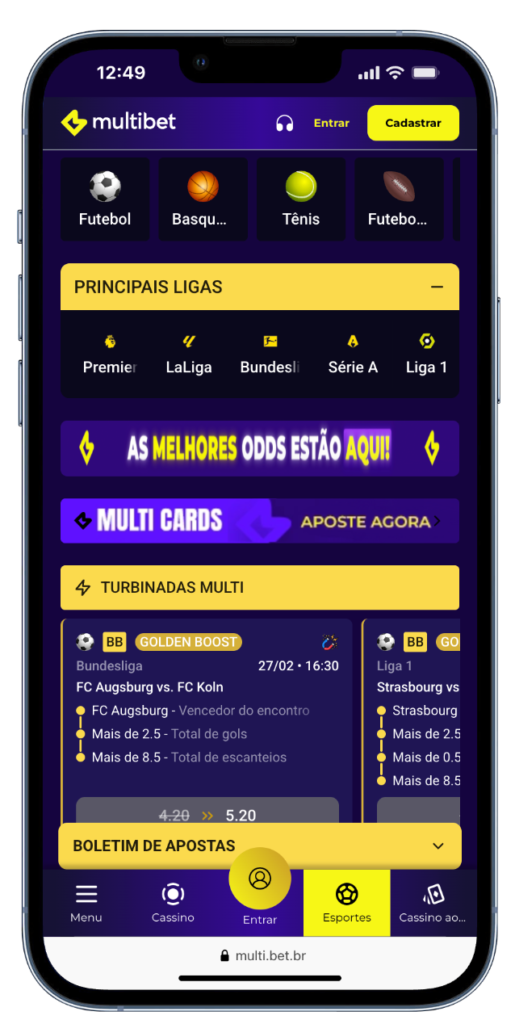 apostas esportivas na Multibet