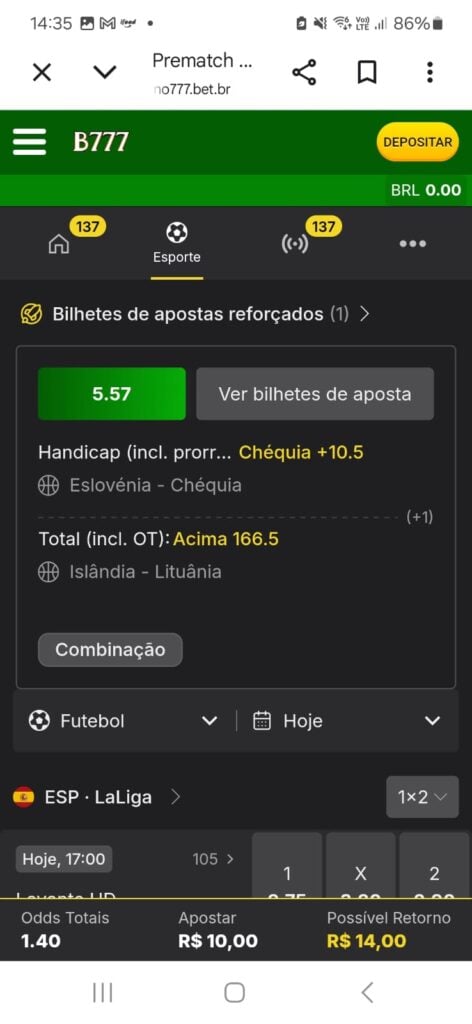 bilhete reforçado Brazino777