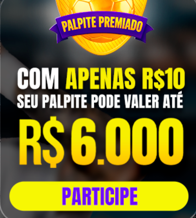 bônus Multibet: palpite premiado