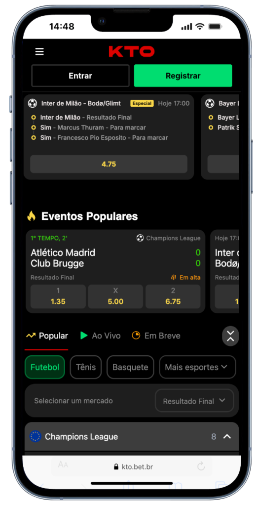 plataforma bet KTO 