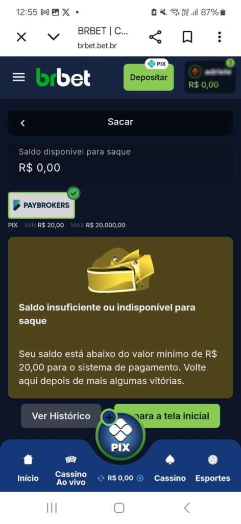 plataforma que está pagando: Brbet