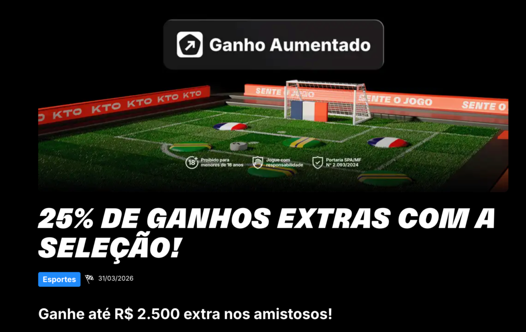 captura de tela do ganho antecipado KTO