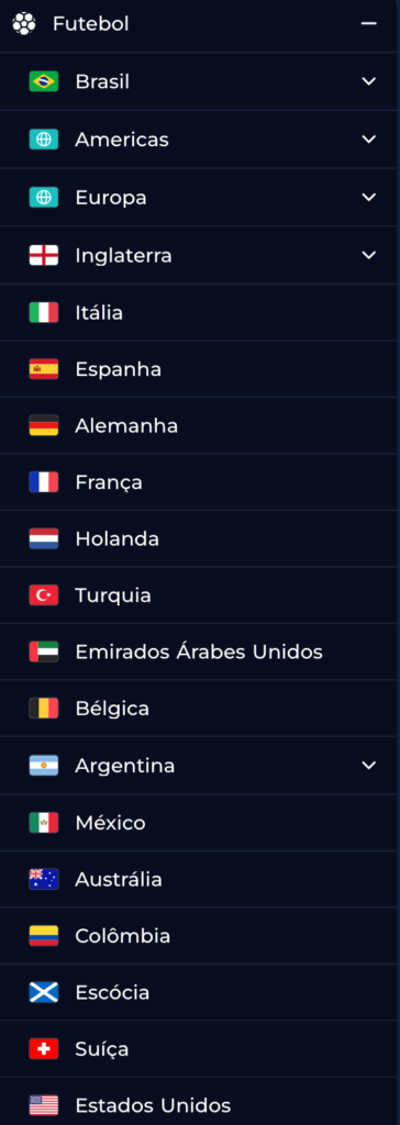 captura de tela da cobertura de futebol na Br4bet