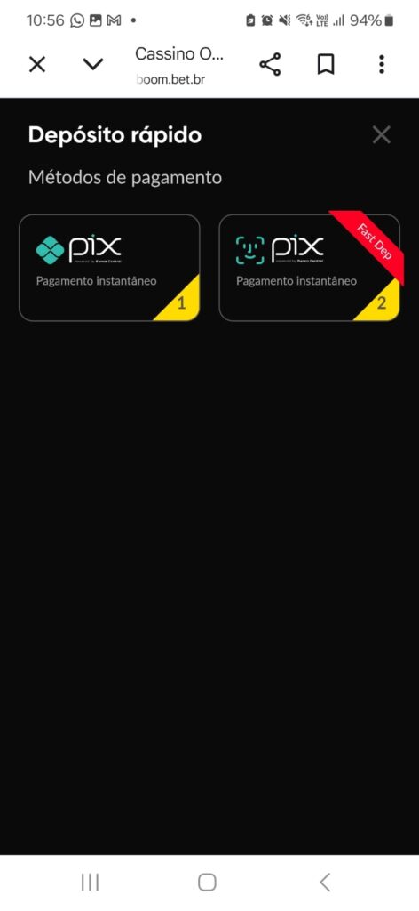 betboom: plataforma com depósito mínimo de R$ 5