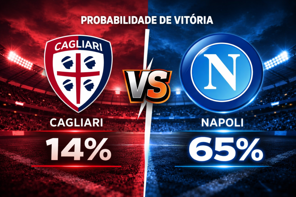 Confira os melhores palpites para Cagliari x Napoli. Estatísticas atualizadas, melhores odds e onde assistir.
