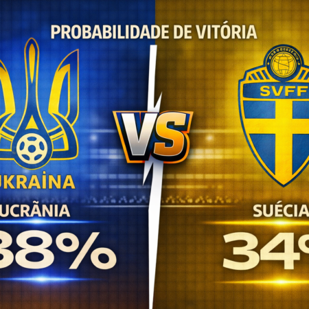 Palpites Ucrânia x Suécia (26/03/2026): Repescagem Europeia – Copa do Mundo 2026