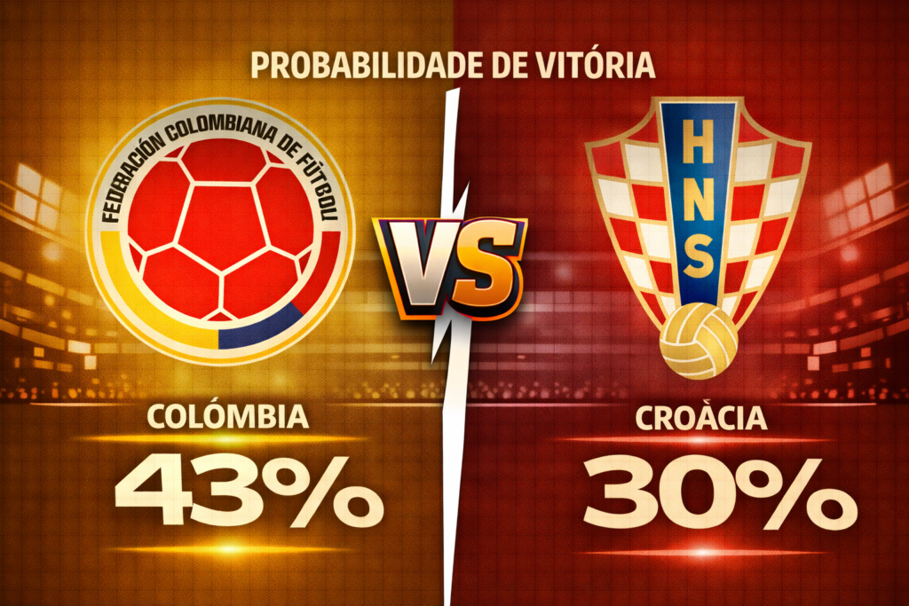 Confira os melhores palpites para Colômbia x Croácia. Estatísticas atualizadas, melhores odds e onde assistir.
