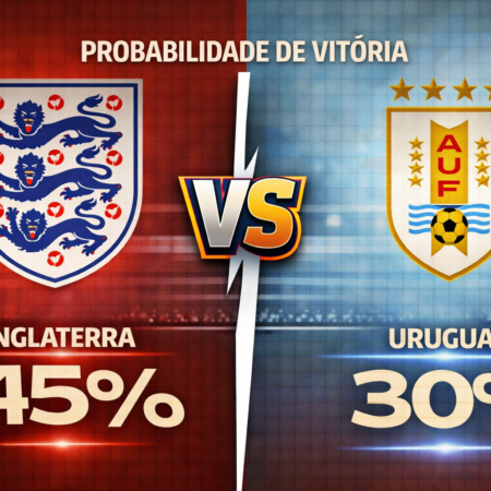 Palpites Inglaterra x Uruguai (27/03/2026): Amistoso Internacional