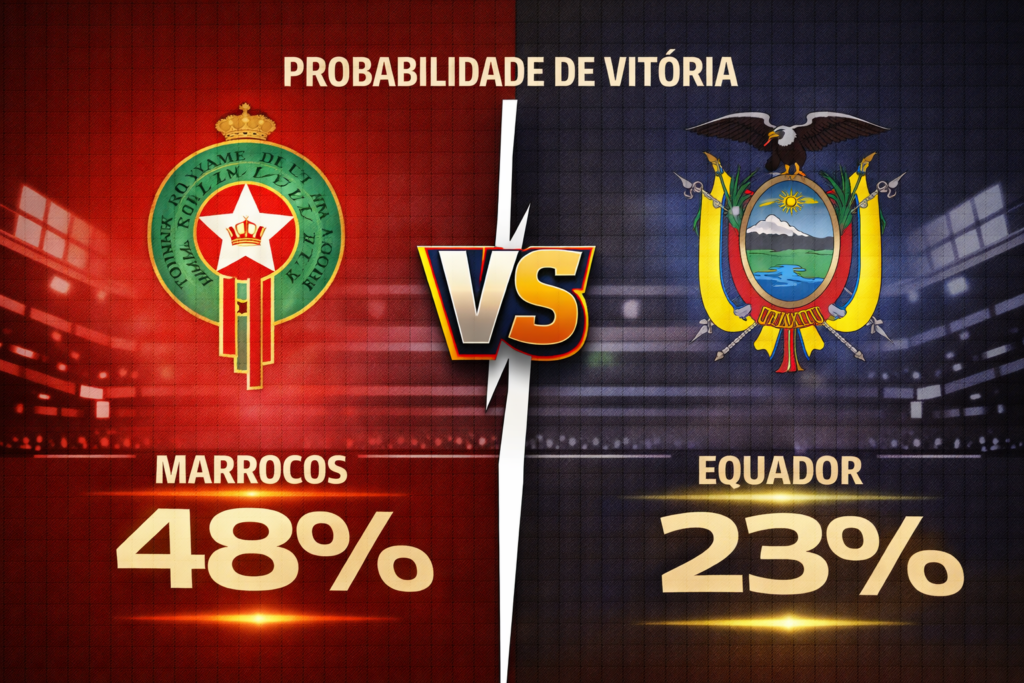 Confira os melhores palpites para Marrocos x Equador. Estatísticas atualizadas, melhores odds e onde assistir.