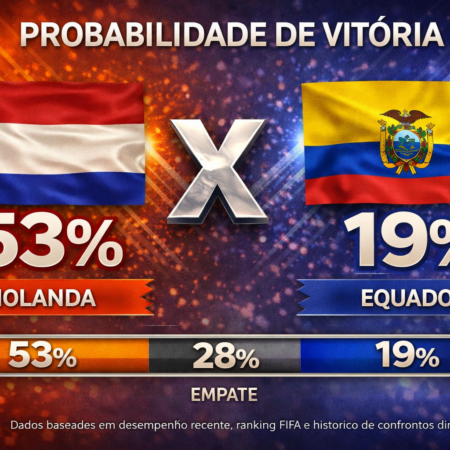 Palpites Holanda x Equador (31/03/2026): Amistoso Internacional