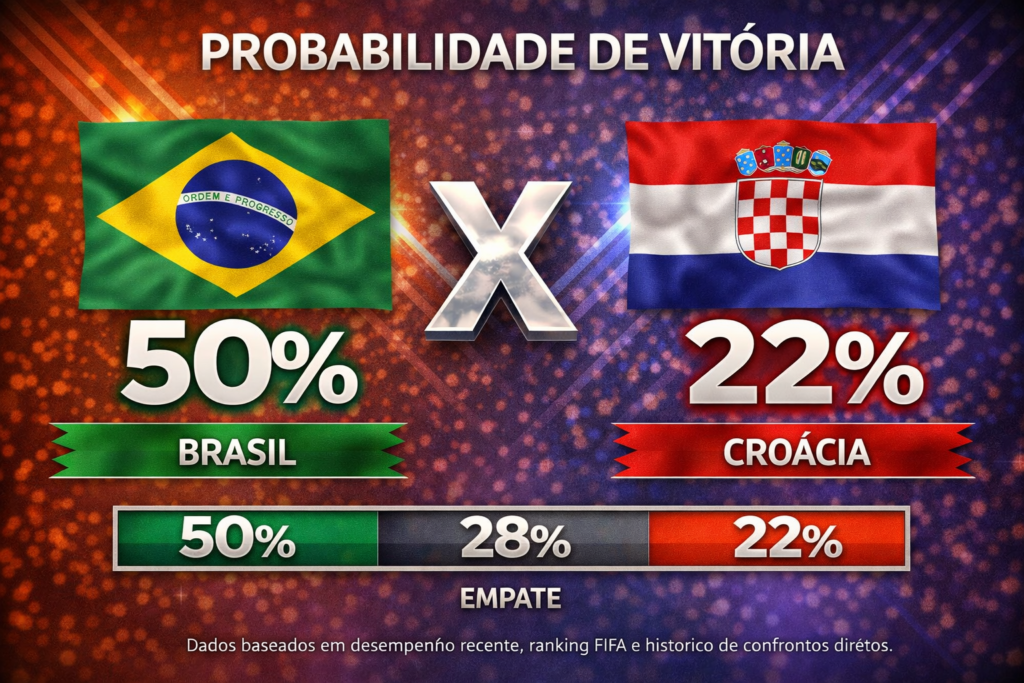 Confira os melhores palpites para Brasil x Croácia. Estatísticas atualizadas, melhores odds e onde assistir.