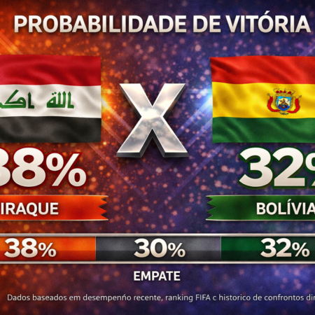 Palpites Iraque x Bolívia (01/04/2026): Repescagem Intercontinental – Copa do Mundo 2026