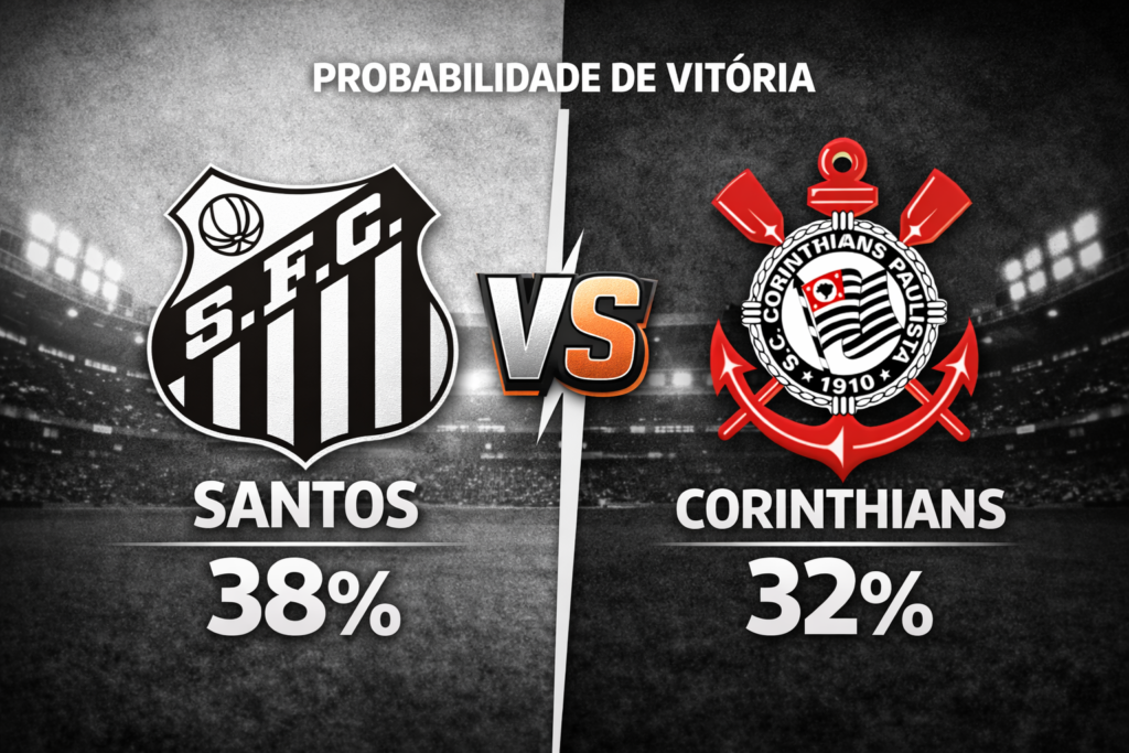 Confira os melhores palpites para Santos x Corinthians pelo Brasileirão. Estatísticas atualizadas, melhores odds e onde assistir.

