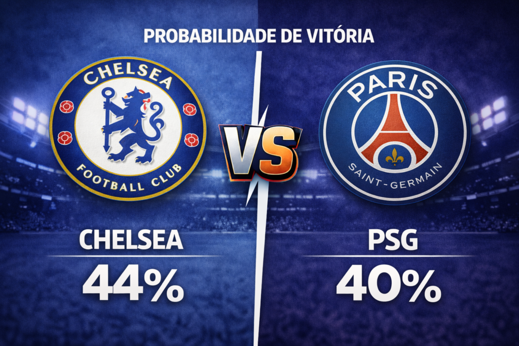 Confira os melhores palpites para Chelsea x PSG. Estatísticas atualizadas, melhores odds e onde assistir.
