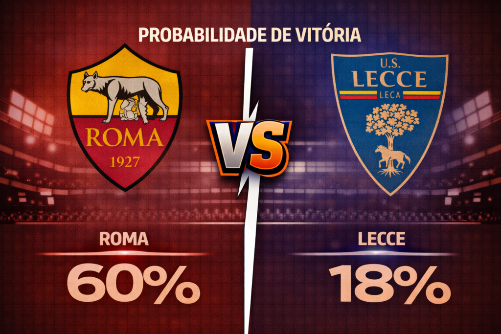 Confira os melhores palpites para Roma x Lecce. Estatísticas atualizadas, melhores odds e onde assistir.
