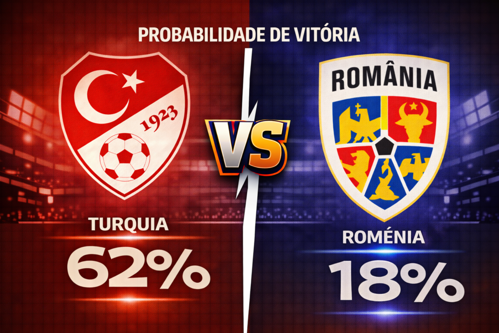 Confira os melhores palpites Turquia x Romênia. Estatísticas atualizadas, melhores odds e onde assistir.