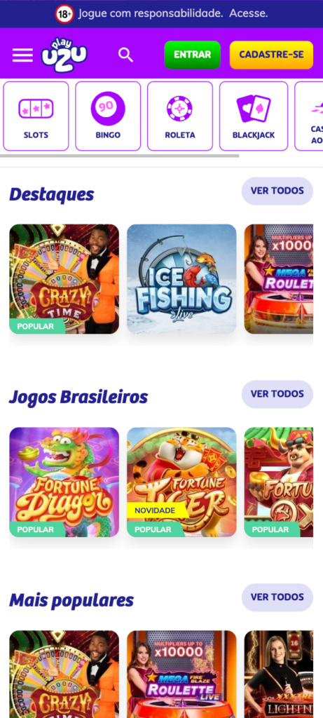 cassino que paga via Pix: PlayUZU