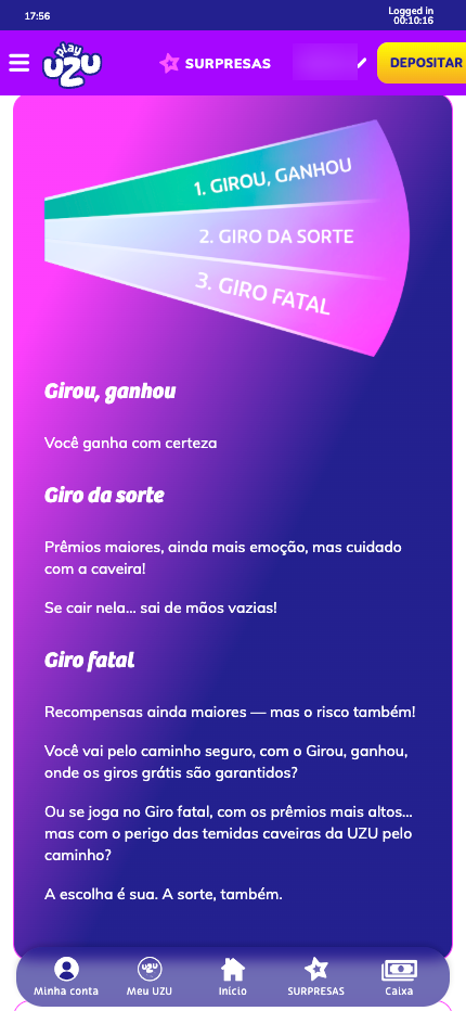 Roleta da UZU: Bônus sem depósito da PlayUZU (captura de tela dos termos e condições)