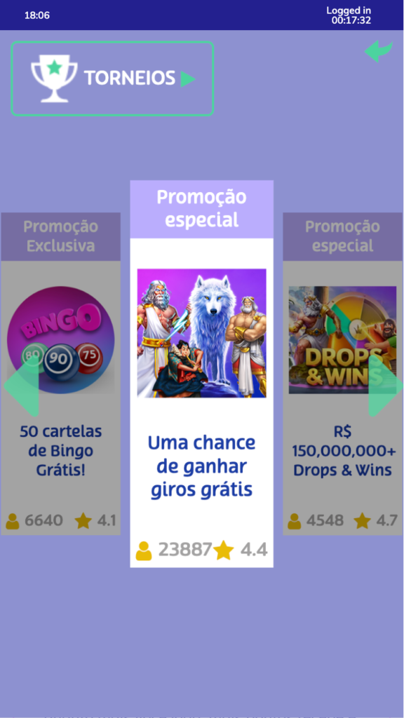Surpresas da UZU - ofertas específicas para cada apostador da PlayUZU (captura de tela)