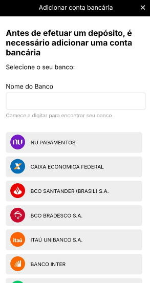 Passo 1 para sacar na KTO - cadastrar a sua chave Pix