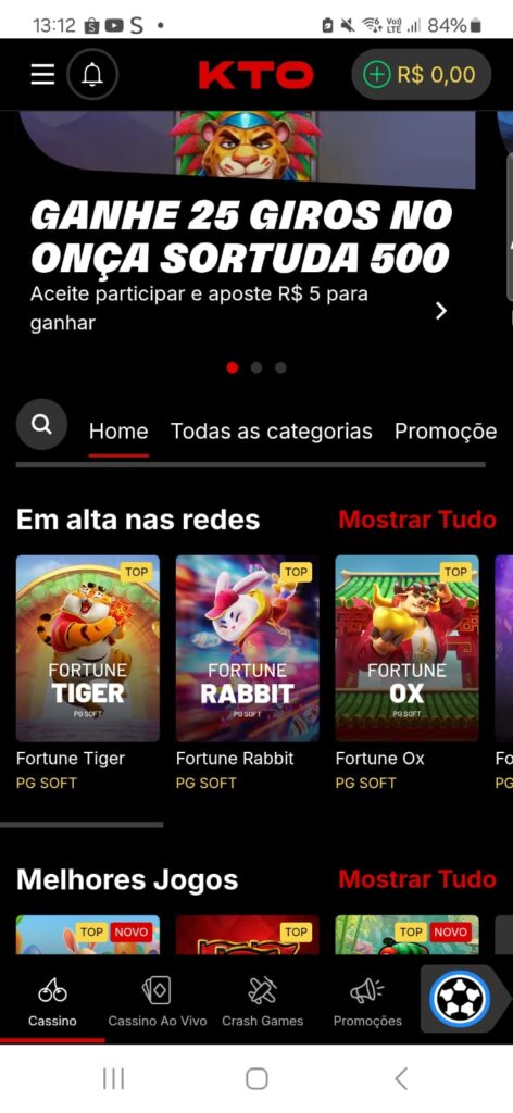captura de tela do Fortune Tiger KTO