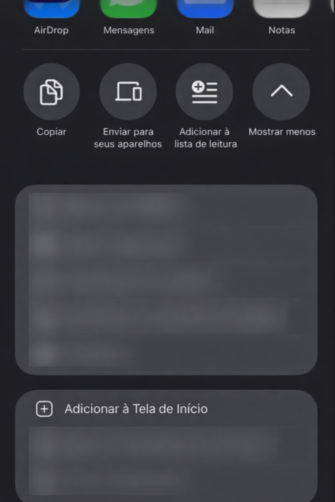captura de tela de como baixar o app Hiperbet no iPhone
