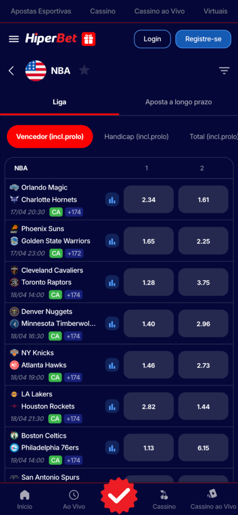 melhor site de aposta NBA: Hiperbet