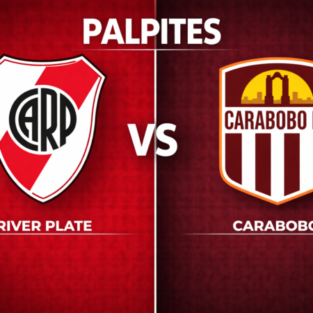 Palpites River Plate x Carabobo – Copa Sul-Americana – 15/04