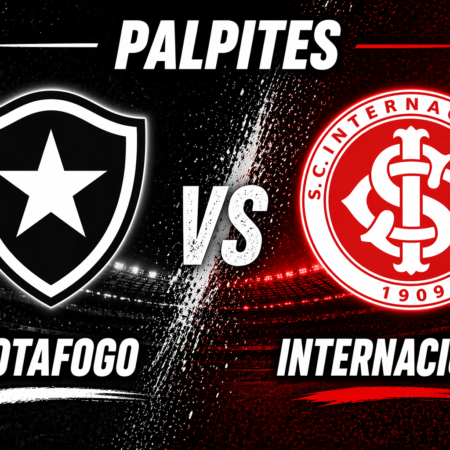 Palpites Botafogo x Internacional – Brasileirão 2026 – 25/04