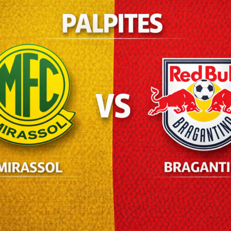 Palpites Mirassol x Bragantino – Brasileirão Série A – 05/04