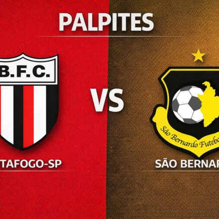Palpites Botafogo-SP x São Bernardo – Série B – 05/04