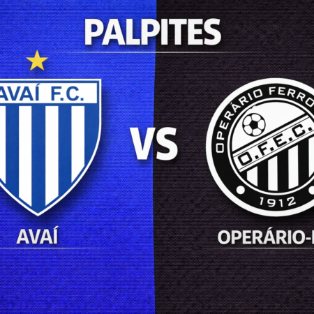 Palpites Avaí x Operário – Série B – 05/04
