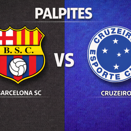 Palpites Barcelona SC x Cruzeiro – Copa Libertadores – 07/04