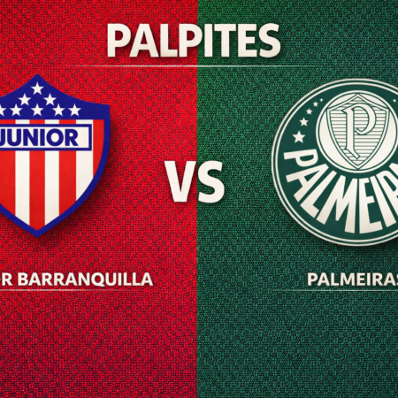Palpites Junior x Palmeiras — Copa Libertadores — 08/04