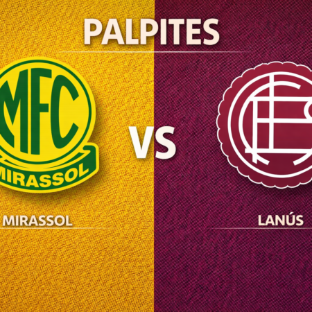 Palpites Mirassol x Lanús — Copa Libertadores — 08/04