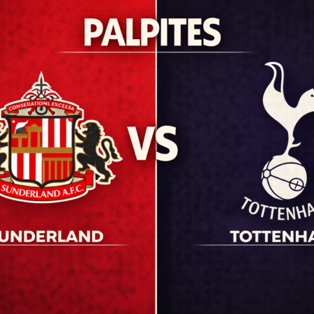 Palpites Sunderland x Tottenham: Premier League Inglesa – 12/04/2026