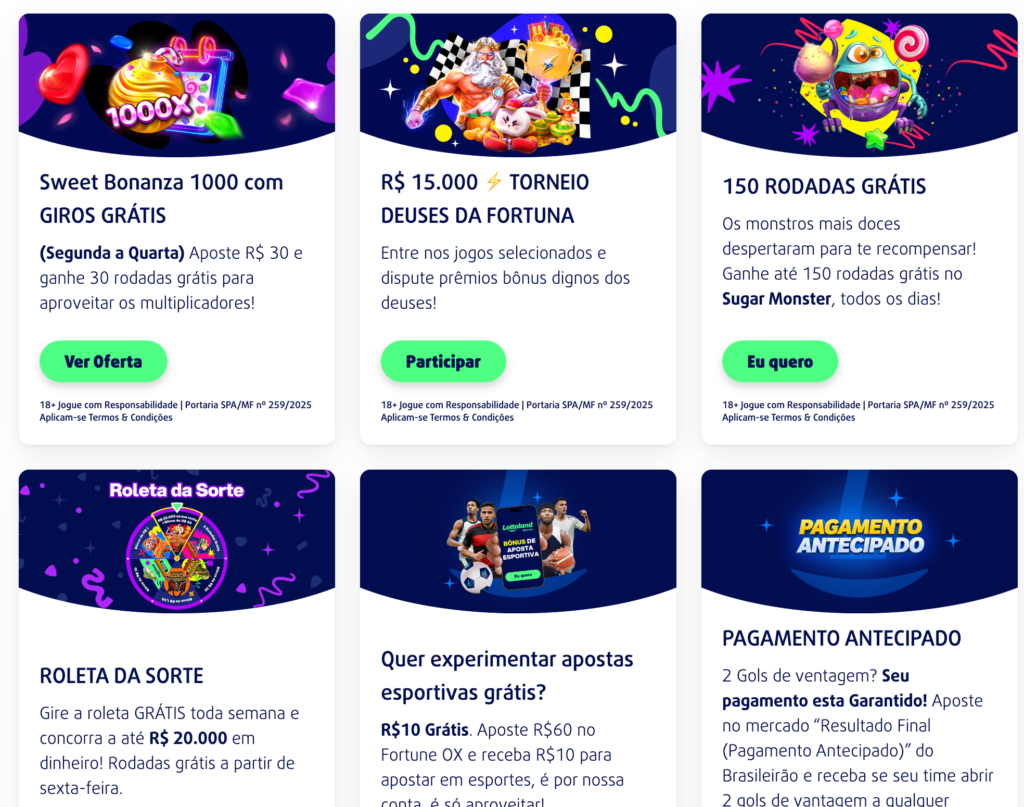 captura de tela da plataforma que dá bônus: Lottoland