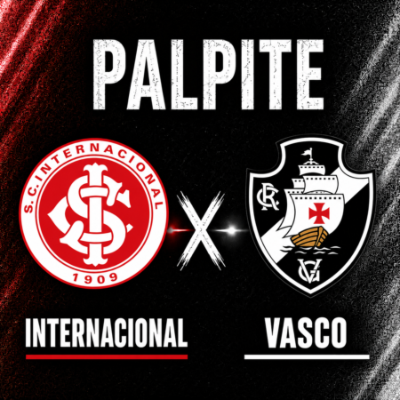 Palpites Internacional x Vasco: Brasileirão Série A – 16/05/2026