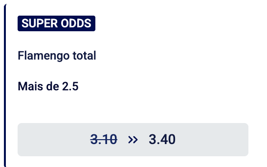 captura de tela de superodds para Flamengo x Estudiantes