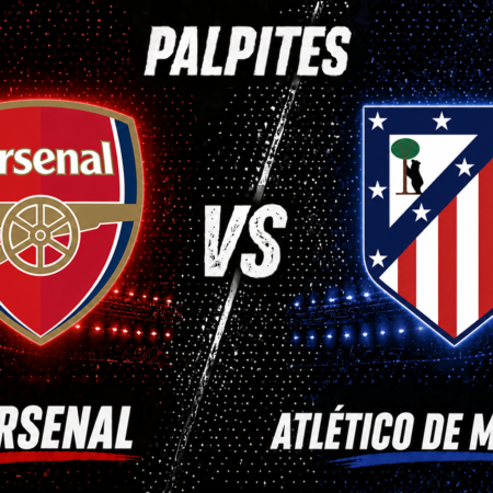 Palpites Arsenal x Atlético de Madrid: Champions League — 05/05/2026