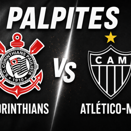 Palpites Corinthians x Atlético-MG: Brasileirão – 24/05