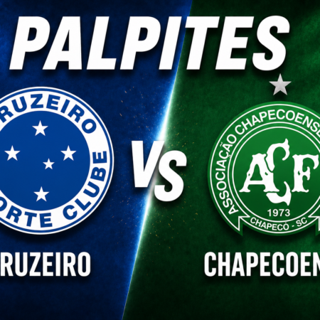 Palpites Cruzeiro x Chapecoense: Brasileirão – 24/05