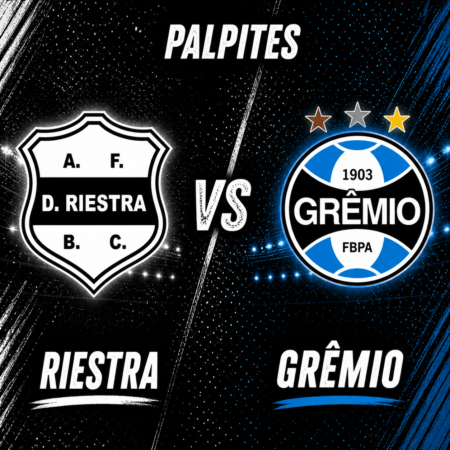 Palpites Riestra x Grêmio: Sul-Americana — 05/05/2026