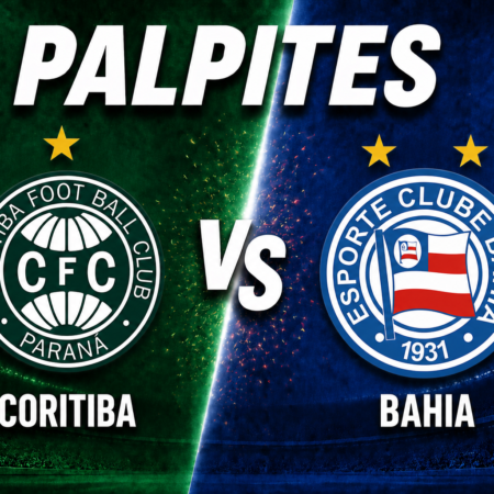Palpites Coritiba x Bahia: Brasileirão – 25/05