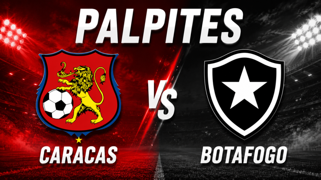 Confira os melhores palpites para Caracas x Botafogo pela Sul-Americana