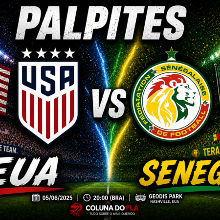 EUA x Senegal: Palpite, Odds e Onde assistir – 31/05