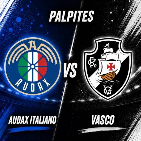 Palpites Audax Italiano x Vasco: Sul-Americana — 06/05/2026
