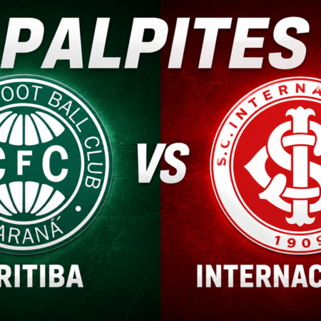 Palpites Coritiba x Internacional – Campeonato Brasileiro – 09/05