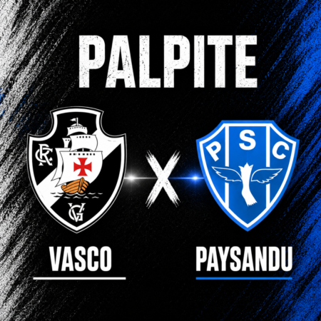 Palpites Vasco x Paysandu: Copa do Brasil – 13/05