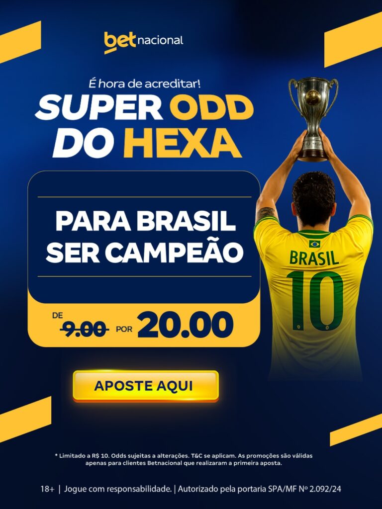 captura de tela da super odd do hexa da Betnacional